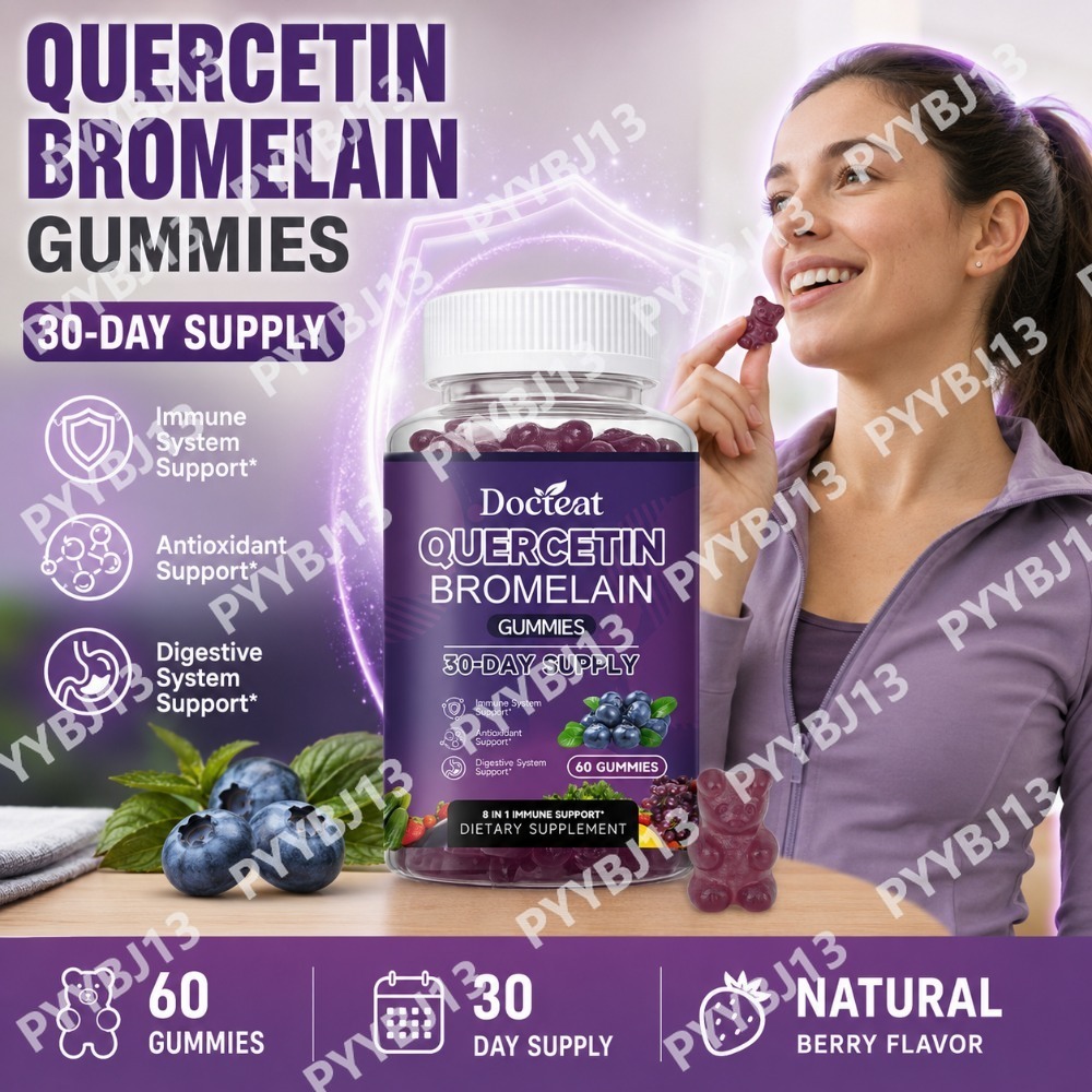Echinacea - Gomas Docteat Quercetin Bromelain com Vitamina
