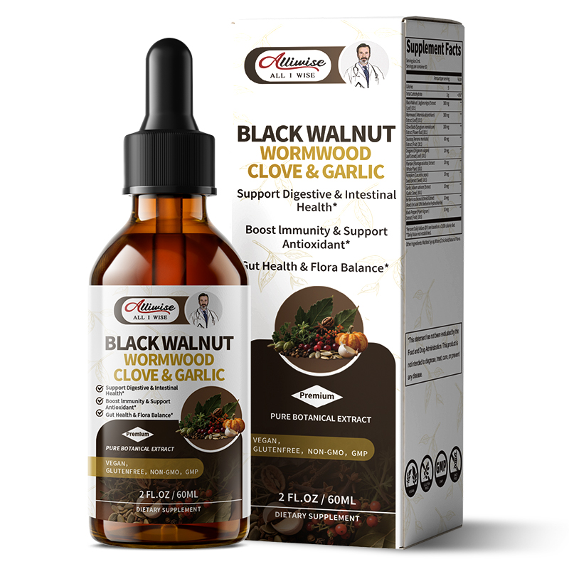Herbal Supplement - Gota lilás de nogueira preta Alliwise