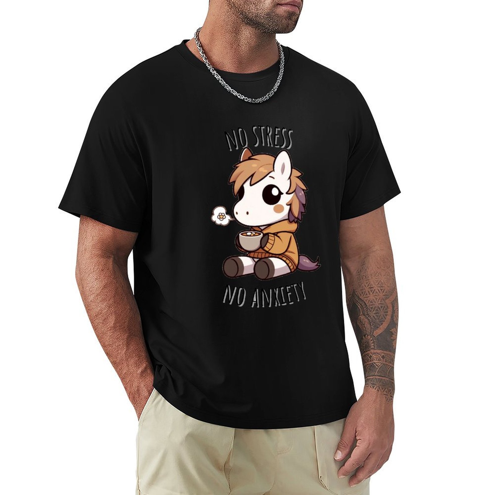 Chamomile Tea - Camiseta Chamomile Tea Horse, camiseta casual