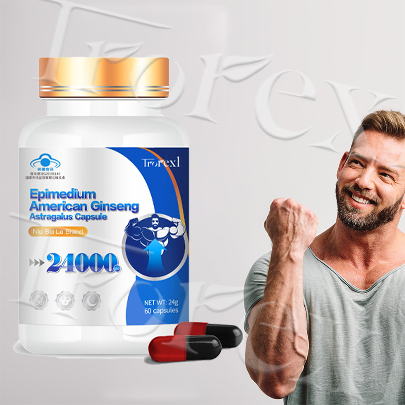 Ginger Tea - Epimedium Ginseng Cápsulas Masculino Power Ampliar