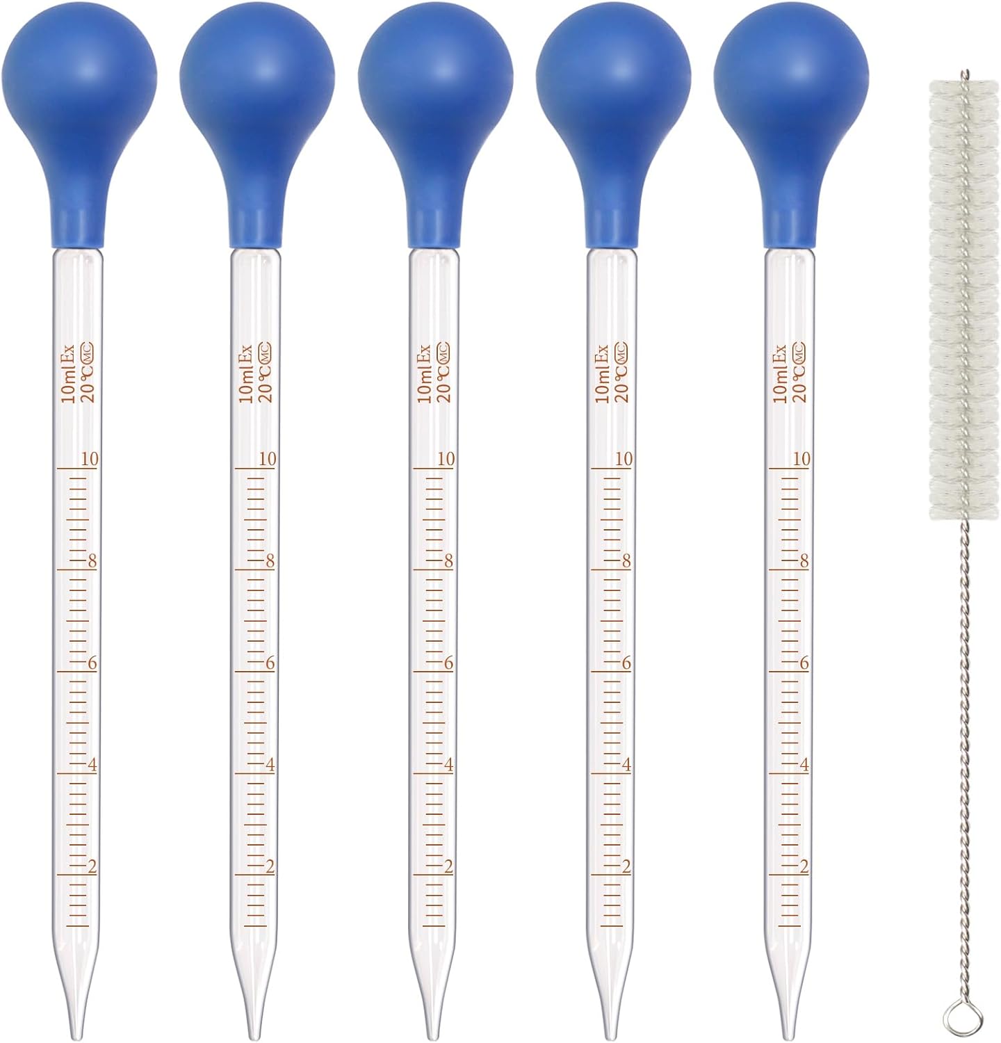 Essential Oils - Pacote com 5 Pipetas de Vidro