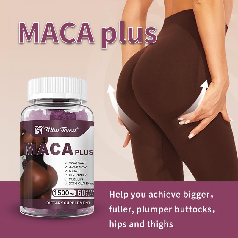 Herbal Supplement - Gomas Maca Plus, gomas para quadril