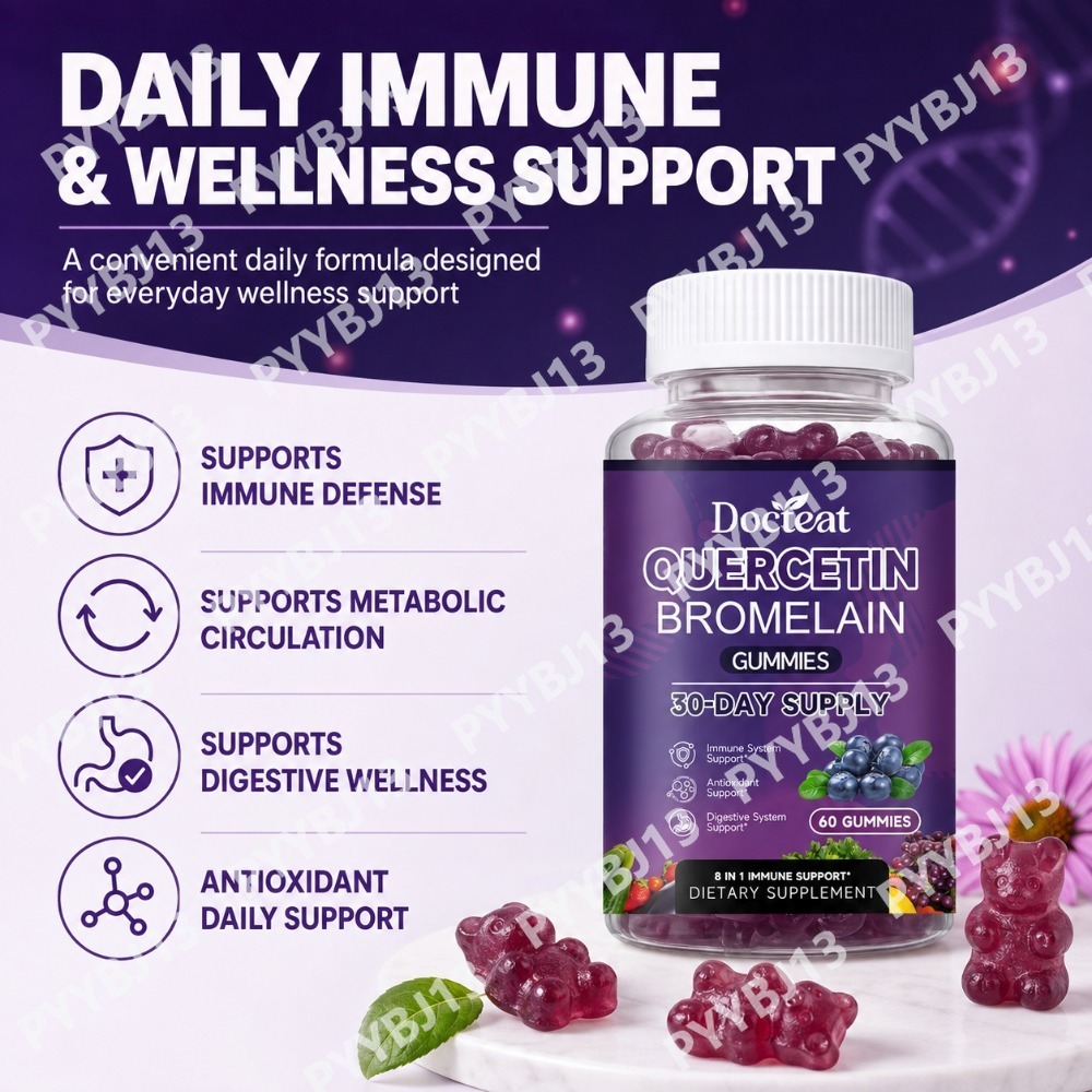 Gomas Docteat Quercetin Bromel - Echinacea avaliação e preço