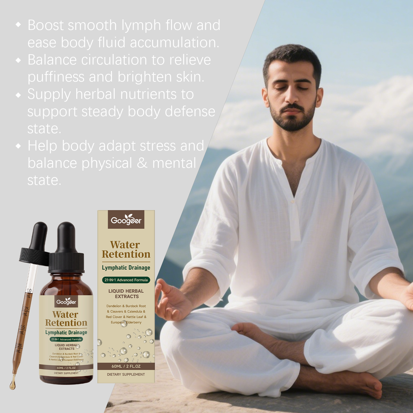 Gotas de Limpeza Linfática de  - Herbal Tincture avaliação e preço
