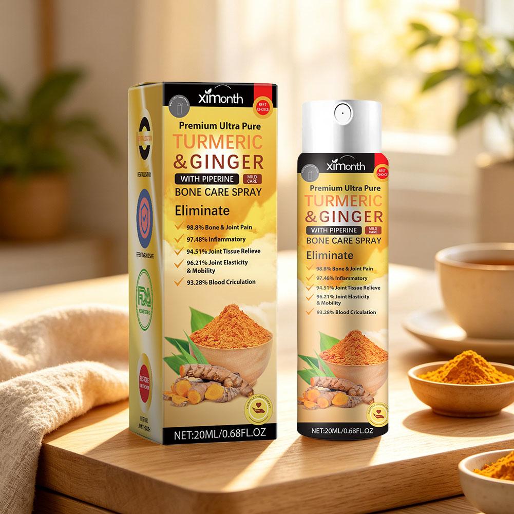 Spray Herbal de Cúrcuma e Geng - Turmeric avaliação e preço