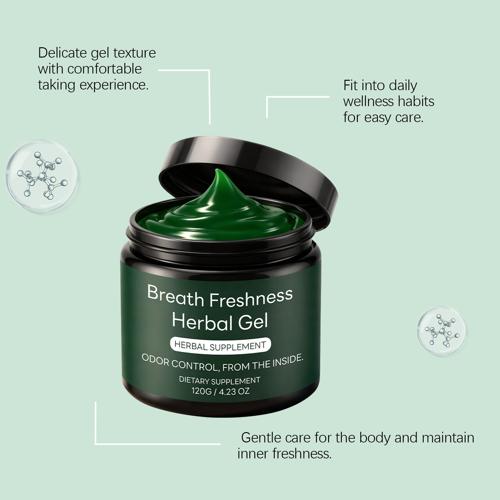 Gel Herbal Refrescante para o  - Herbal Supplement avaliação e preço