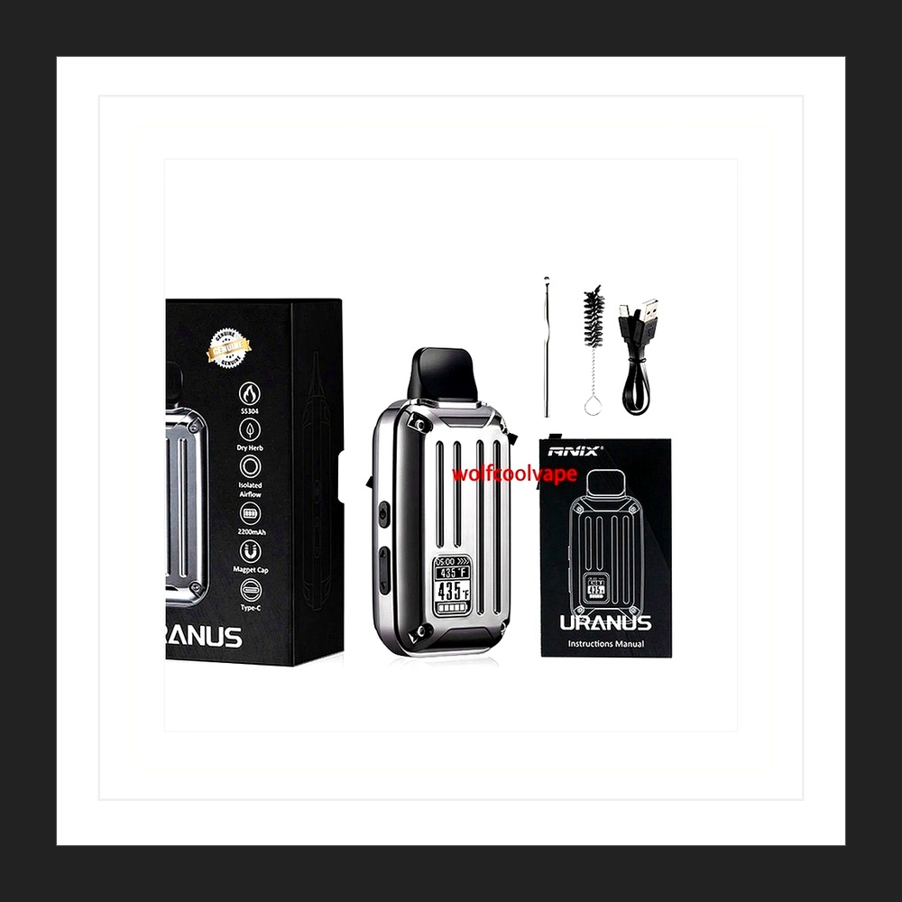 Bocais Wolfcoolvape ANIX Uranu - Dried Herbs avaliação e preço