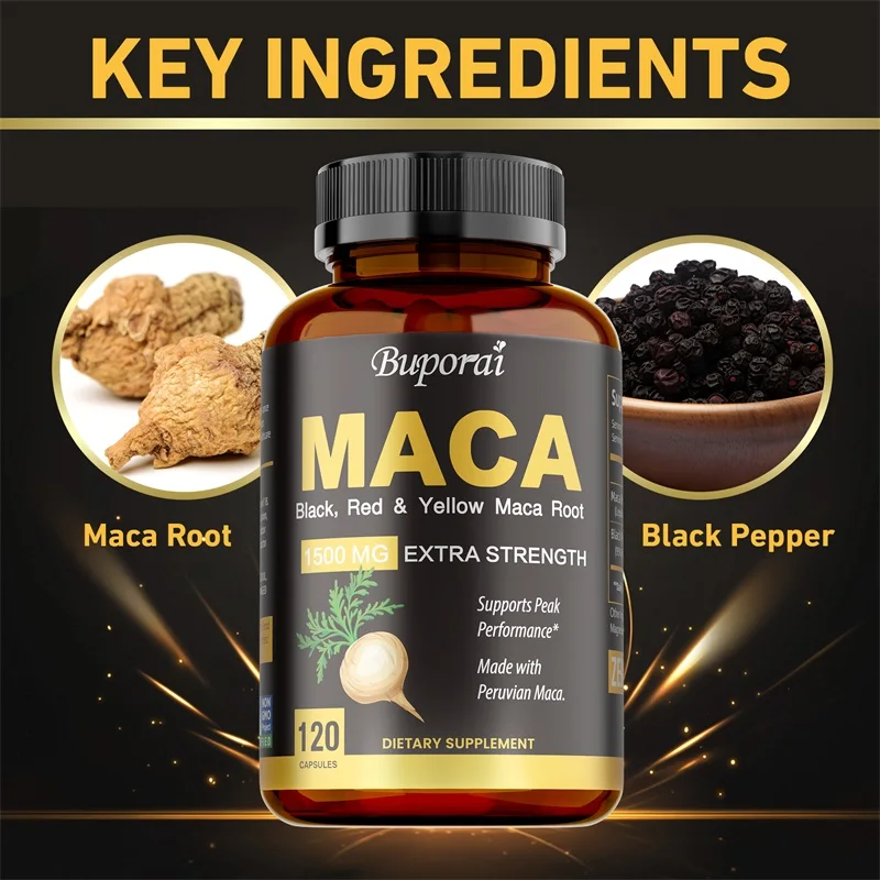 Cápsulas de maca - aumentam o  - Herbal Supplement avaliação e preço