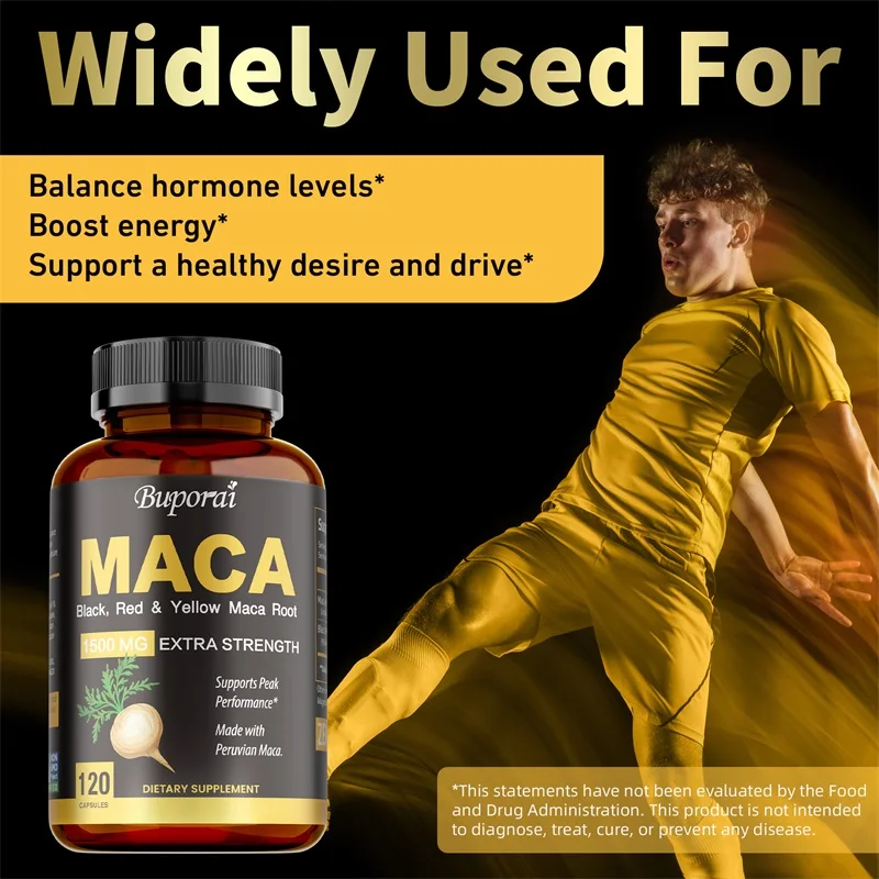 Cápsulas de maca - aumentam o  - Herbal Supplement avaliação e preço