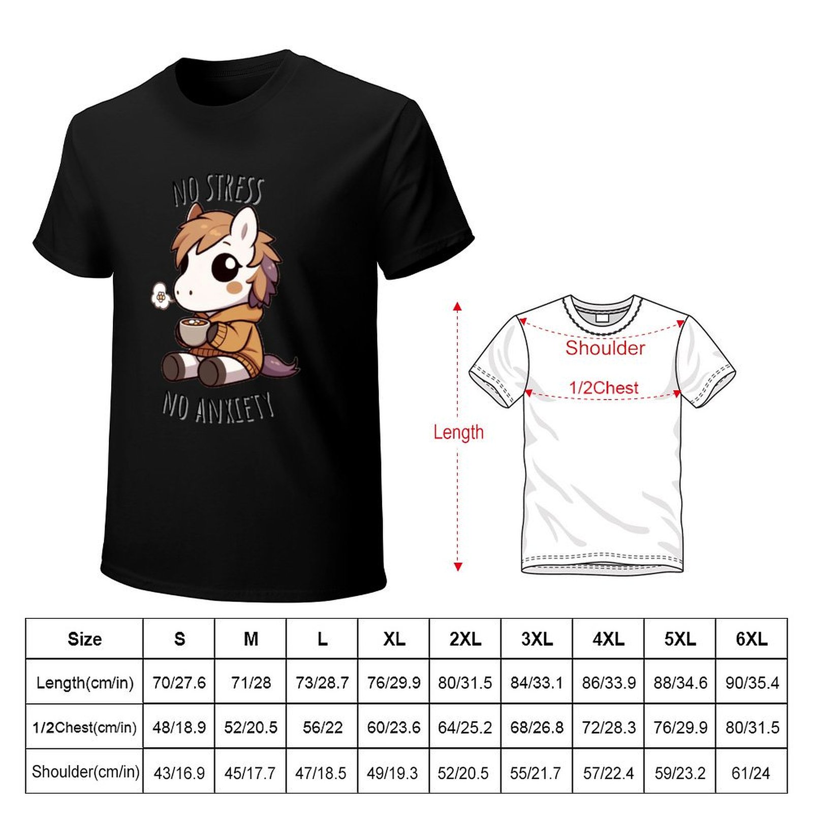 Camiseta Chamomile Tea Horse,  - Chamomile Tea avaliação e preço