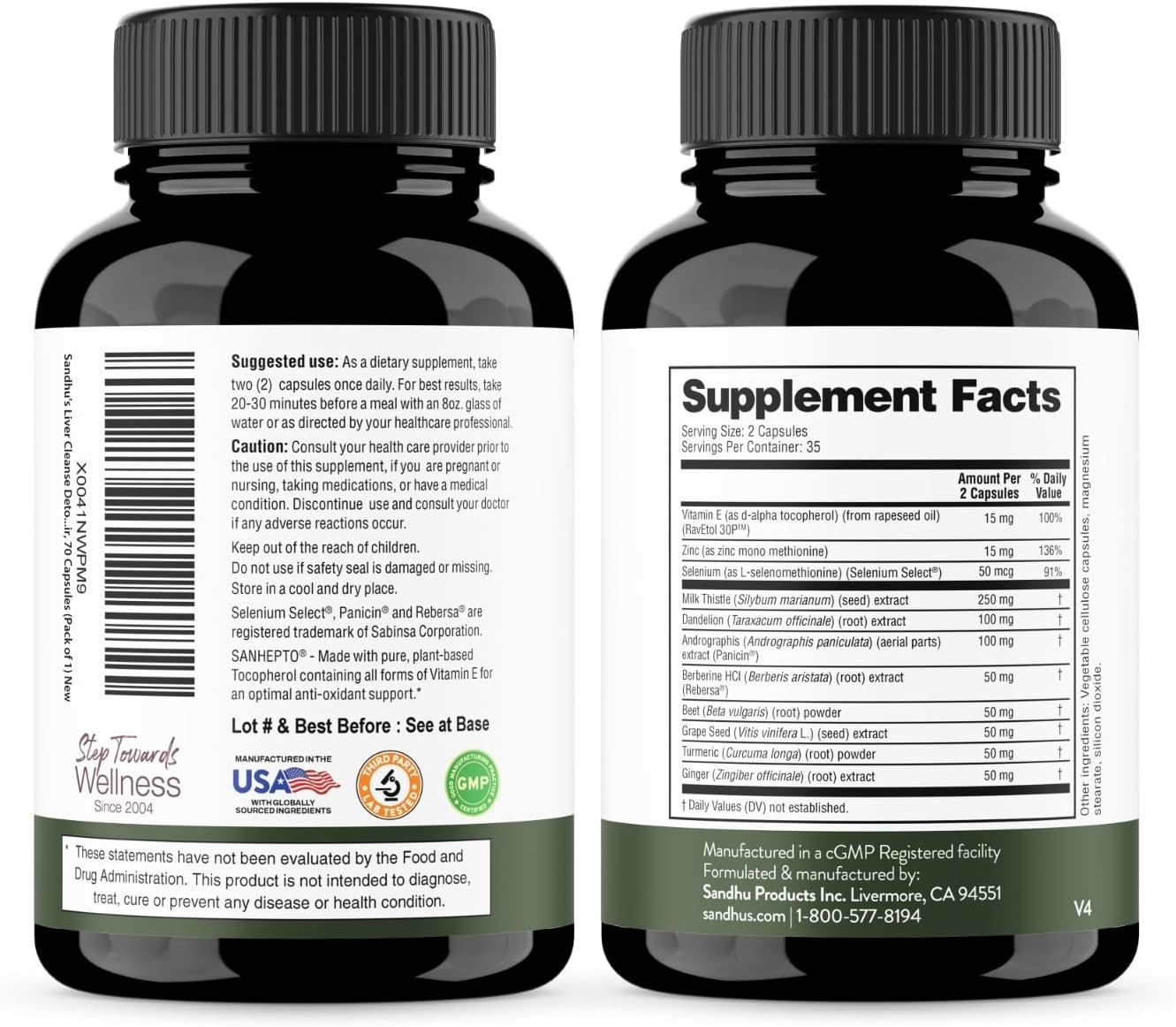 Suporte de desintoxicação e re - Herbal Supplement avaliação e preço