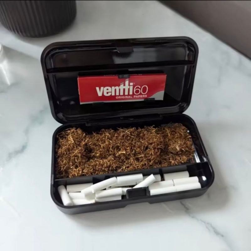 Evil portátil cachimbo caixa d - Dried Herbs avaliação e preço