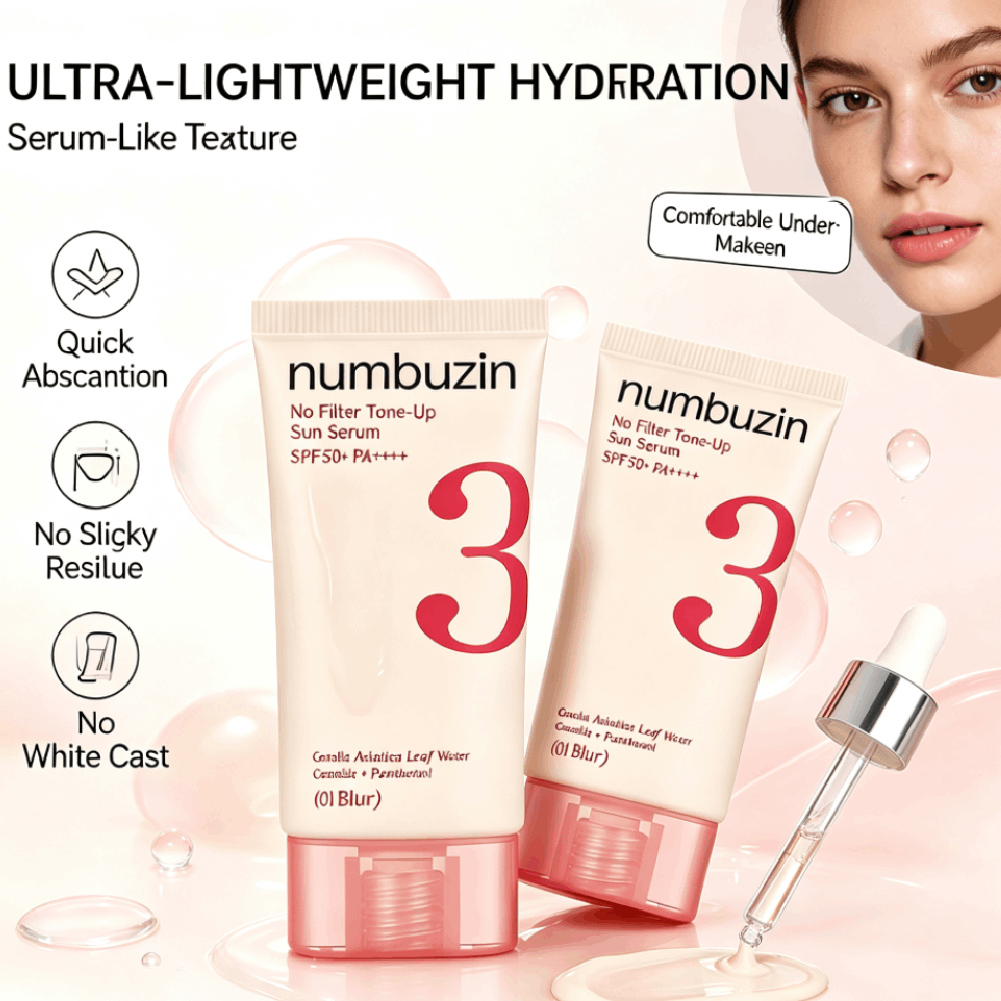 Numbuzin 3 Sun Serum SPF50+ Ce - Echinacea avaliação e preço