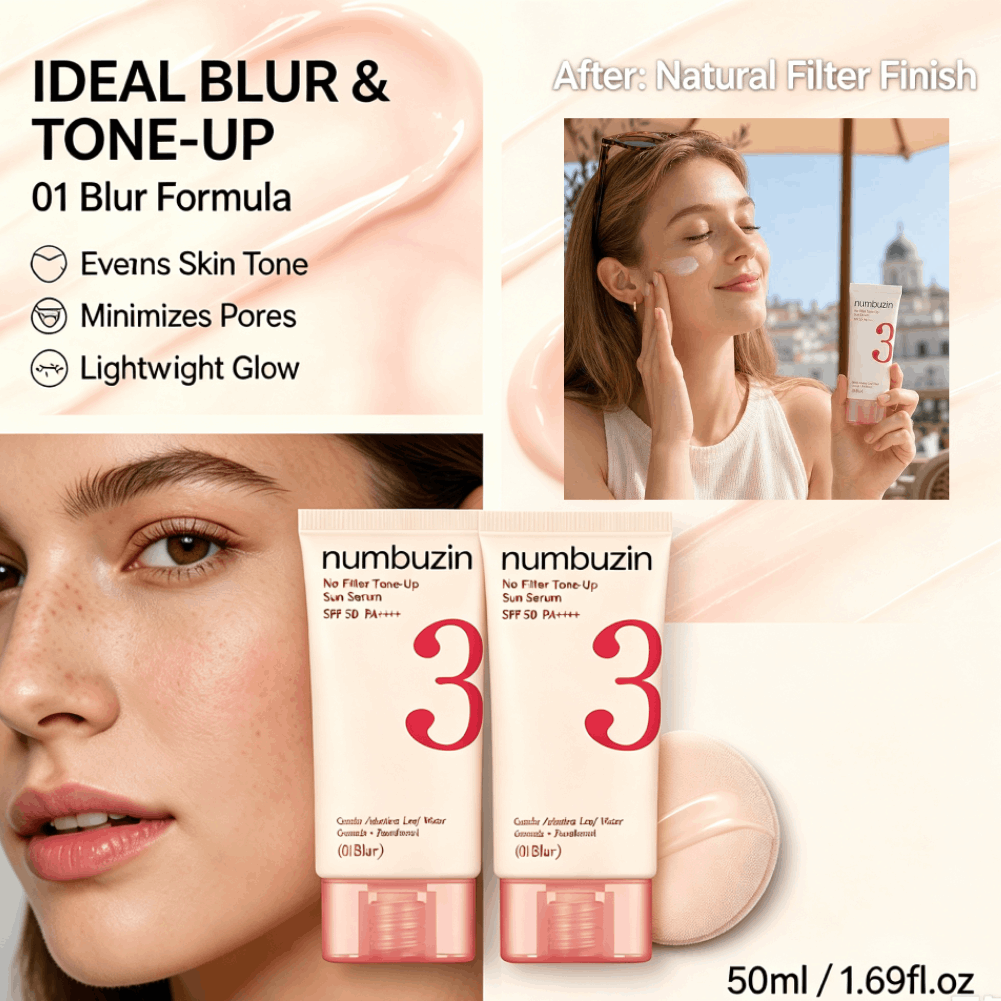Numbuzin 3 Sun Serum SPF50+ Ce - Echinacea avaliação e preço