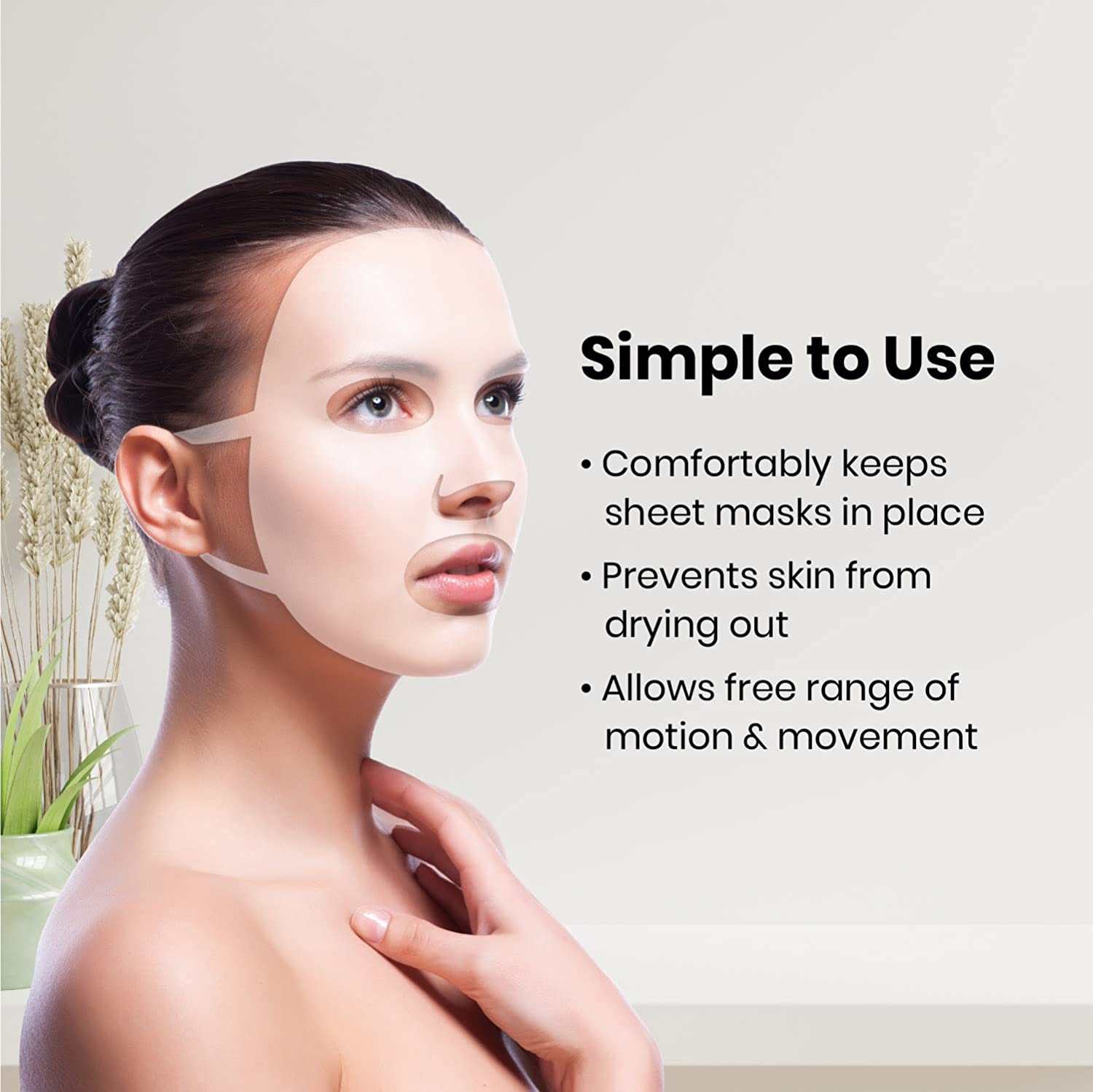 Suporte de máscara facial de s - Health Wellness avaliação e preço