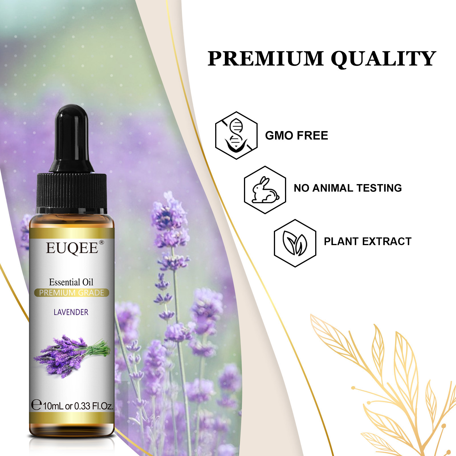 EUQEE 10ml Óleo Essencial Puro - Lavender Oil avaliação e preço
