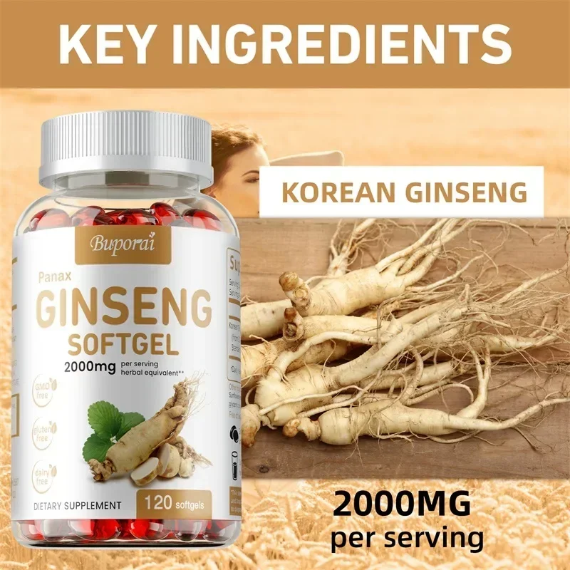 Cápsulas de ginseng Panax verm - Ginger Tea avaliação e preço