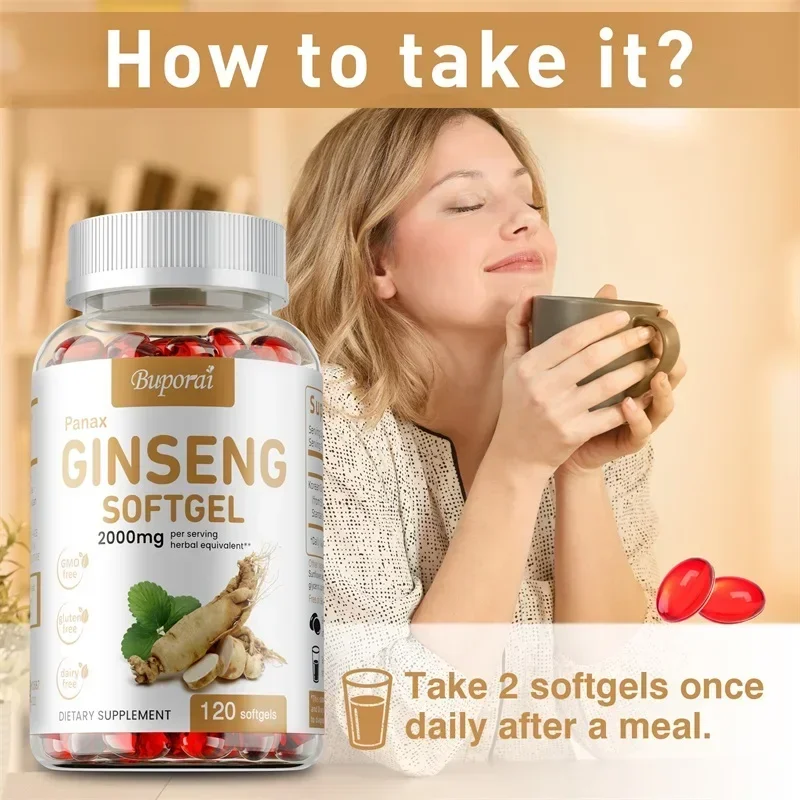 Cápsulas de ginseng Panax verm - Ginger Tea avaliação e preço