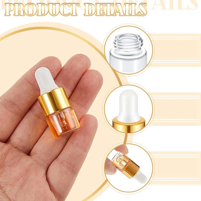 100 Peças de Mini Frascos Cont - Essential Oils avaliação e preço