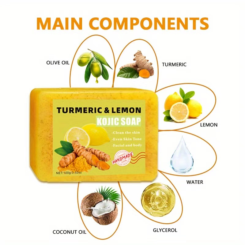 Sabonete de ácido cítrico de c - Turmeric avaliação e preço